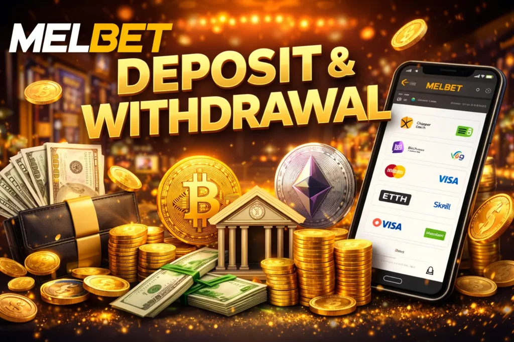 Melbet casino deposit and withdrawal 