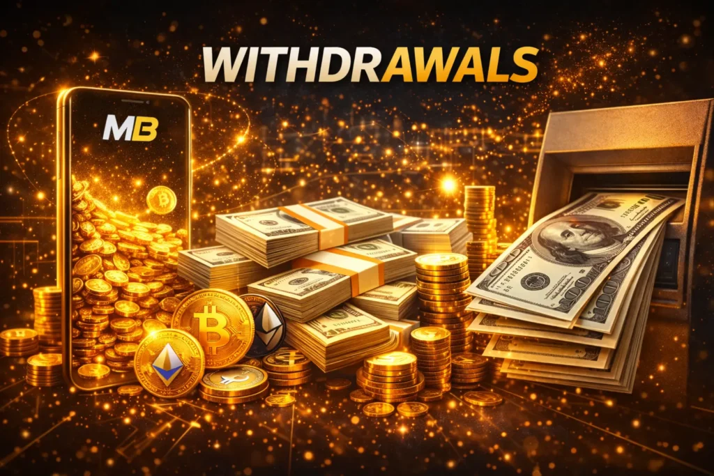 Melbet casino home page withdrawal image