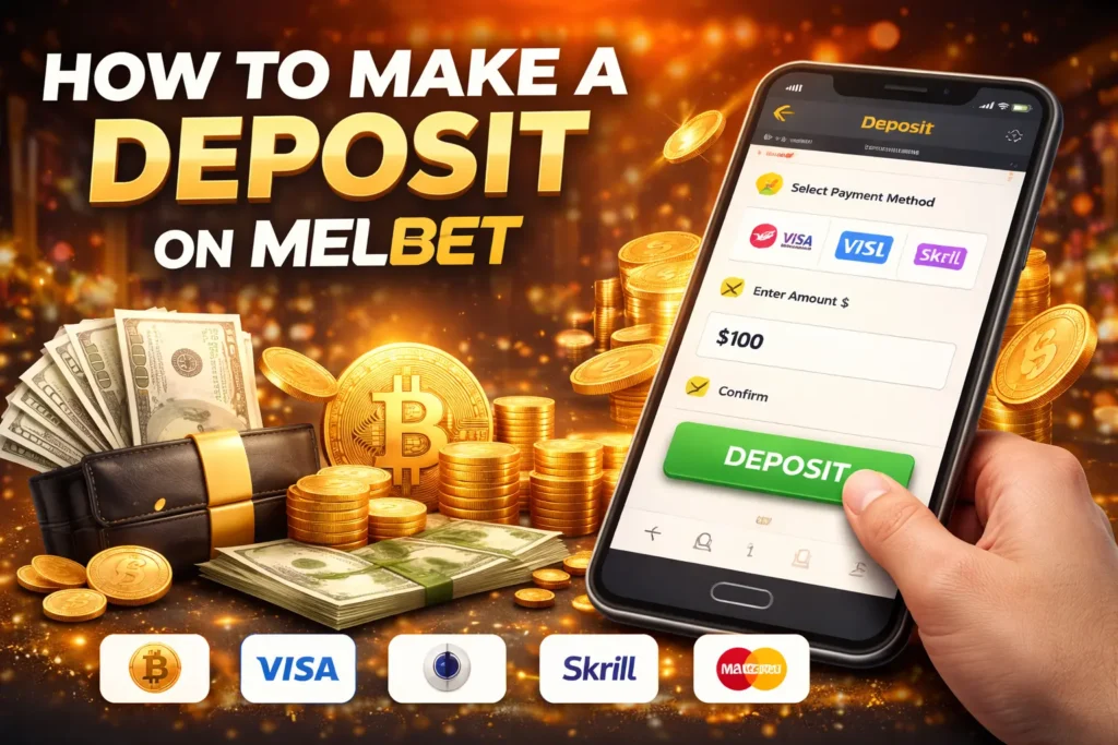 Melbet casino how to deposit image