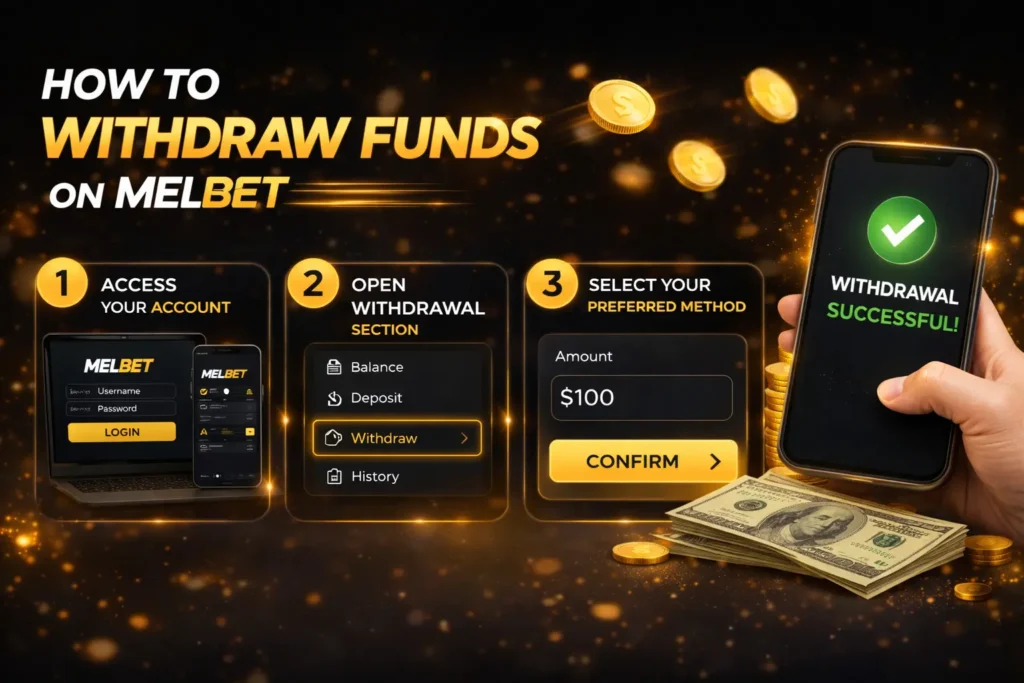 Melbet casino withdrawal image